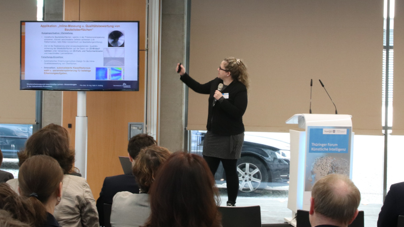 KI-Forum in Erfurt (© Mittelstand 4.0-Kompetenzzentrum Ilmenau) Anding