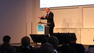 Wolfgang Tiefensee eröffnete die Veranstaltung (© Mittelstand 4.0-Kompetenzzentrum Ilmenau)