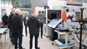 Modellfabrik Vernetzung (© Mittelstand 4.0-Kompetenzzentrum Ilmenau)