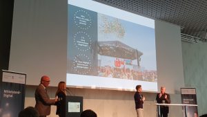 Podiumsdiskussion: Was KI mit Kunst zu tun hat (© Mittelstand 4.0-Kompetenzzentrum Ilmenau)