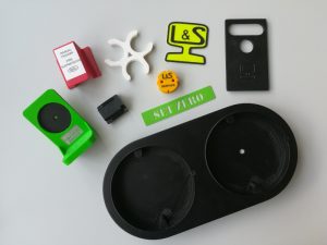 3D-gedruckte Muster (© Mittelstand 4.0-Kompetenzzentrum Ilmenau)