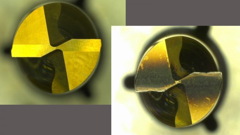 Verschleiß am Werkzeug