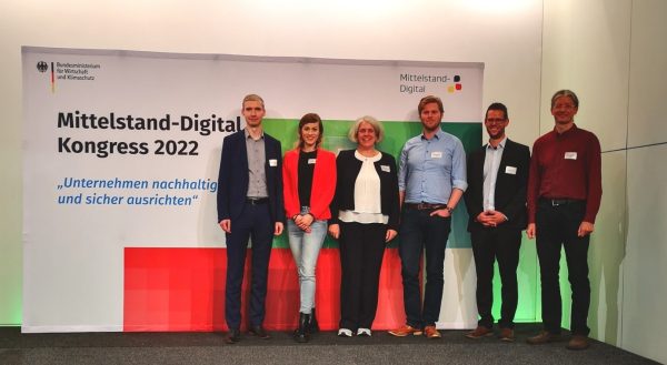 Vertreter des Mittelstand-Digital Zentrums Ilmenau