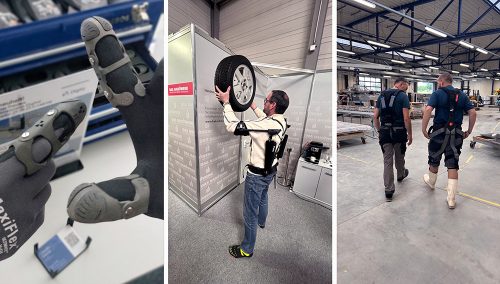 Exoskelette für Finger und Rücken