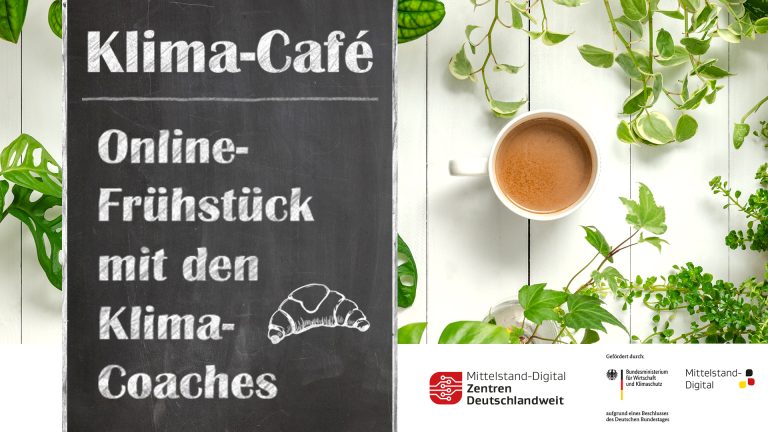 Klima-Café: Online-Frühstück mit den Klima-Coaches