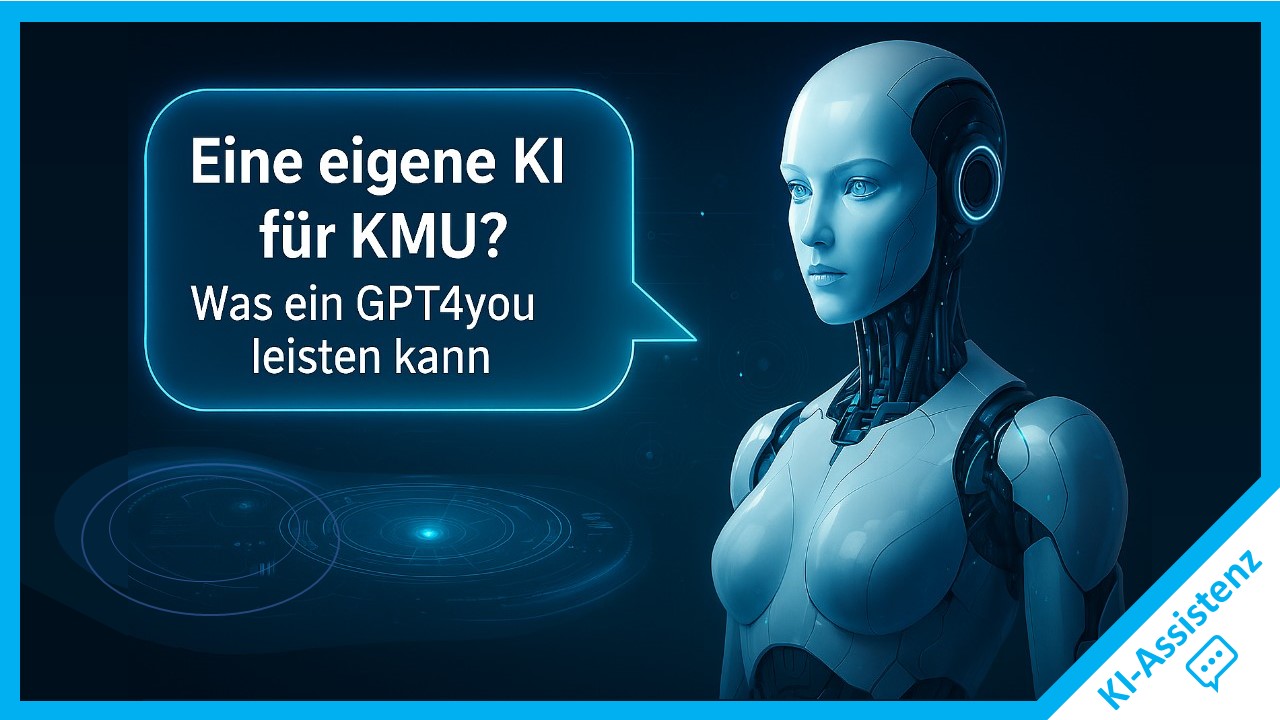 Ein Roboter vor dem Universum